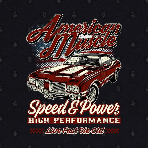 American Muscle Car Speed and Power II by RockabillyM